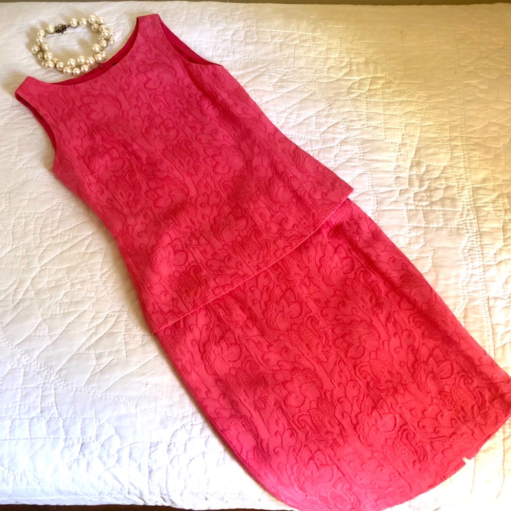 Louben Size 6 pink Matlesse suit